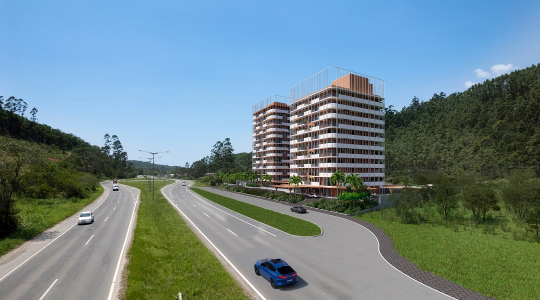 Perspectiva do Amazon Parques & Resorts em Penha, Santa Catarina